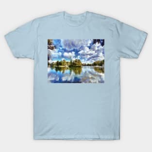 Pond on a clear day T-Shirt